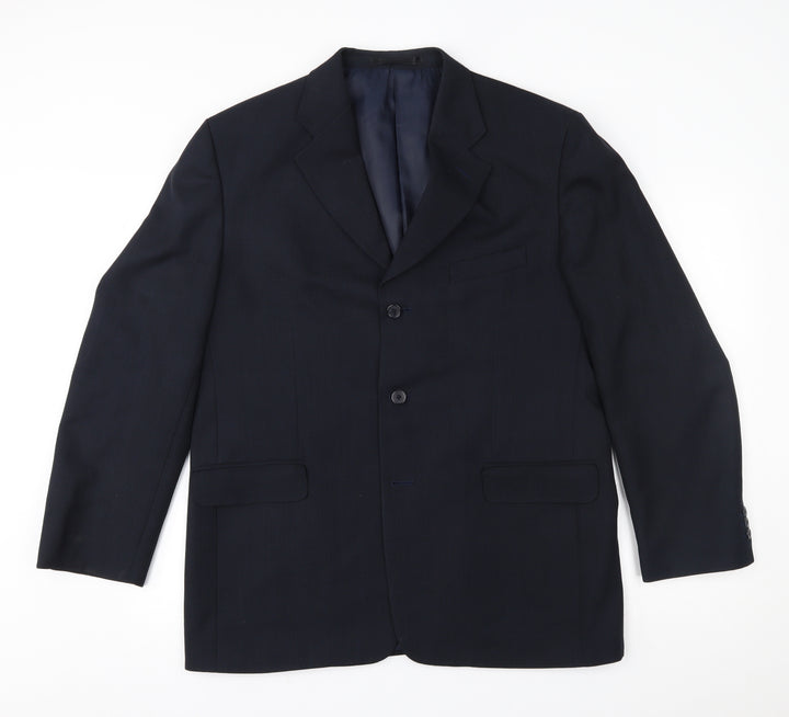 zantos Mens Black Jacket Blazer