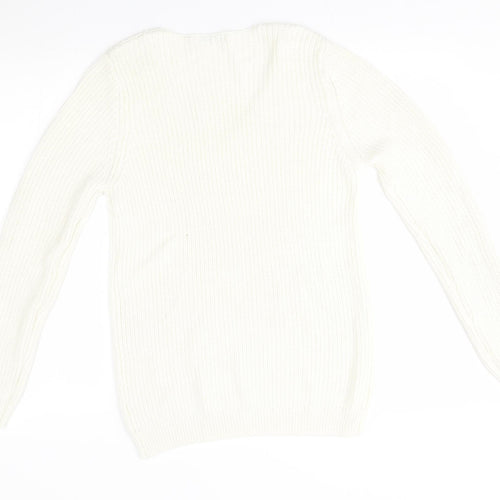 TU Womens Ivory   Pullover Jumper Size 12