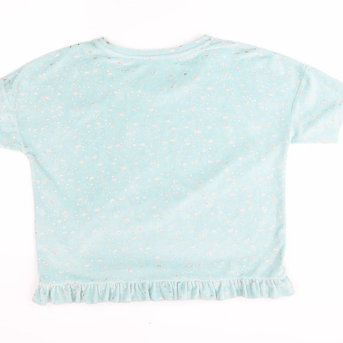 F&F Womens Blue   Pullover Jumper Size 12  - loungewear, shiny stars