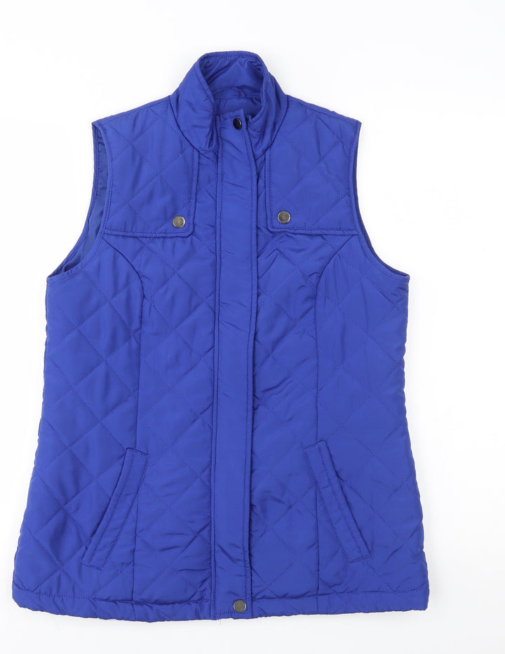 DASH Womens Blue Gilet Coat Size 10