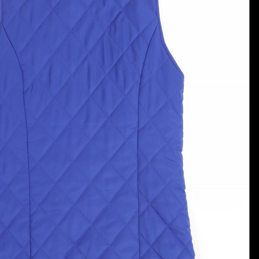 DASH Womens Blue   Gilet Coat Size 10