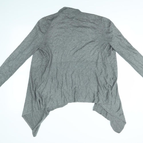 MISTRAF Womens Grey   Cardigan Jumper Size 16