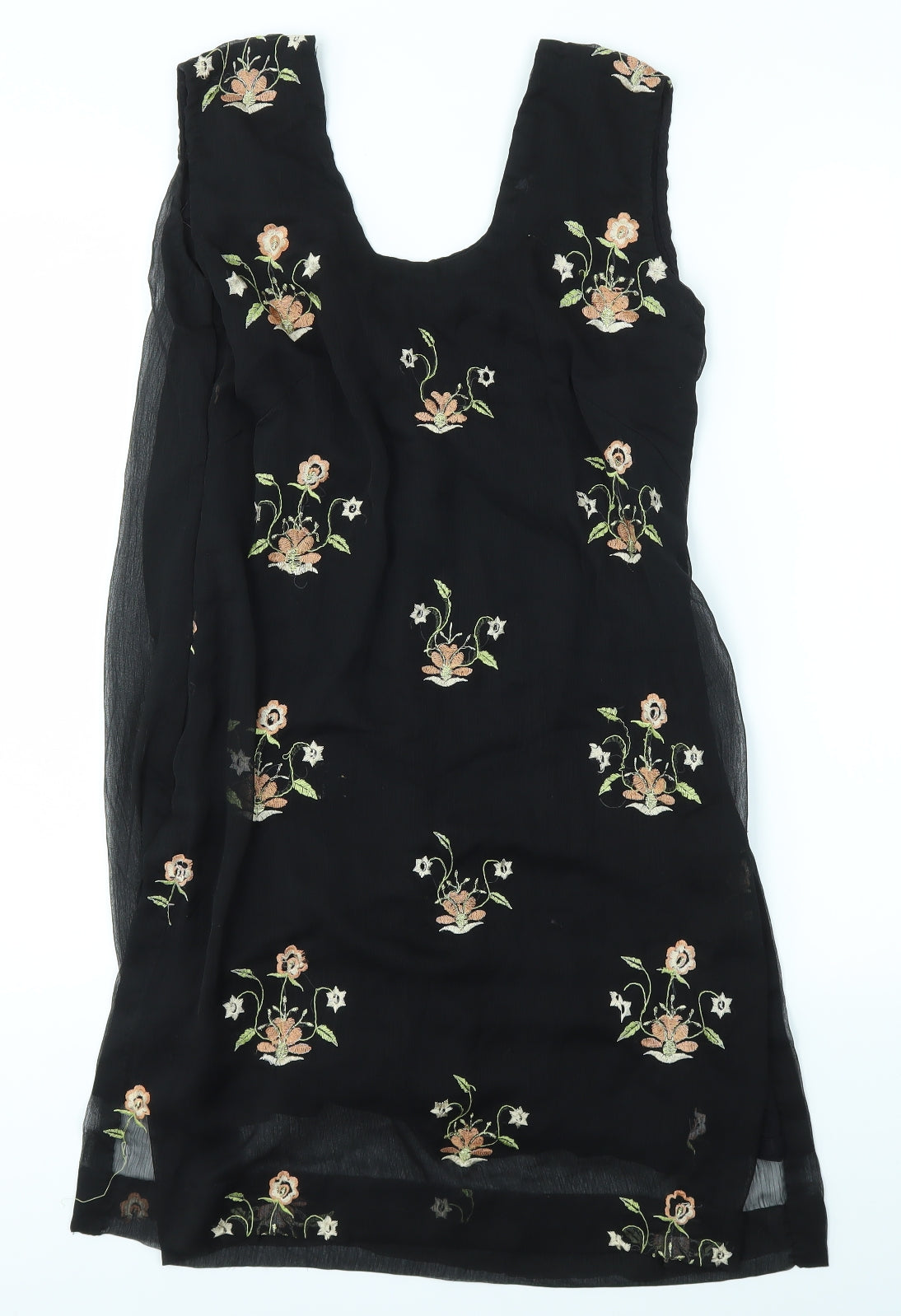 Preworn Womens Multicoloured   Tank Dress  Size S