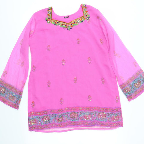 Preworn Womens Multicoloured   Basic Blouse Size S