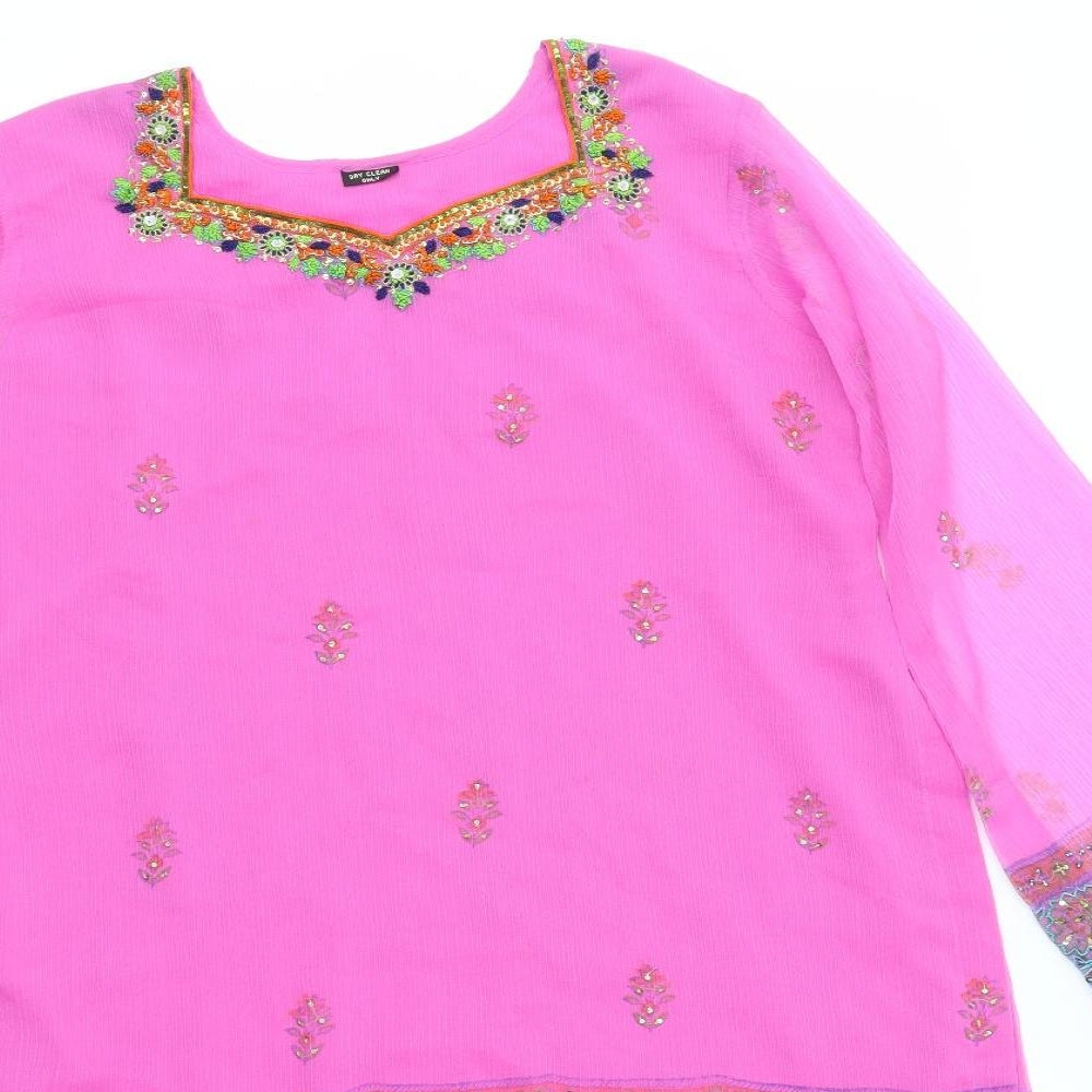Preworn Womens Multicoloured   Basic Blouse Size S