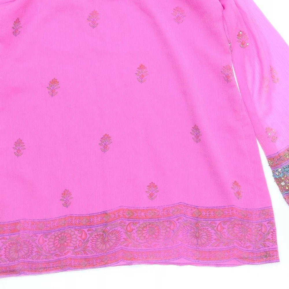 Preworn Womens Multicoloured   Basic Blouse Size S