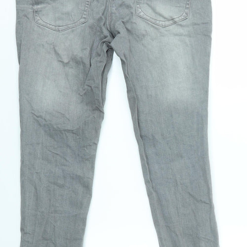 TU Womens Grey   Skinny Jeans Size 14 L26 in - SHORT