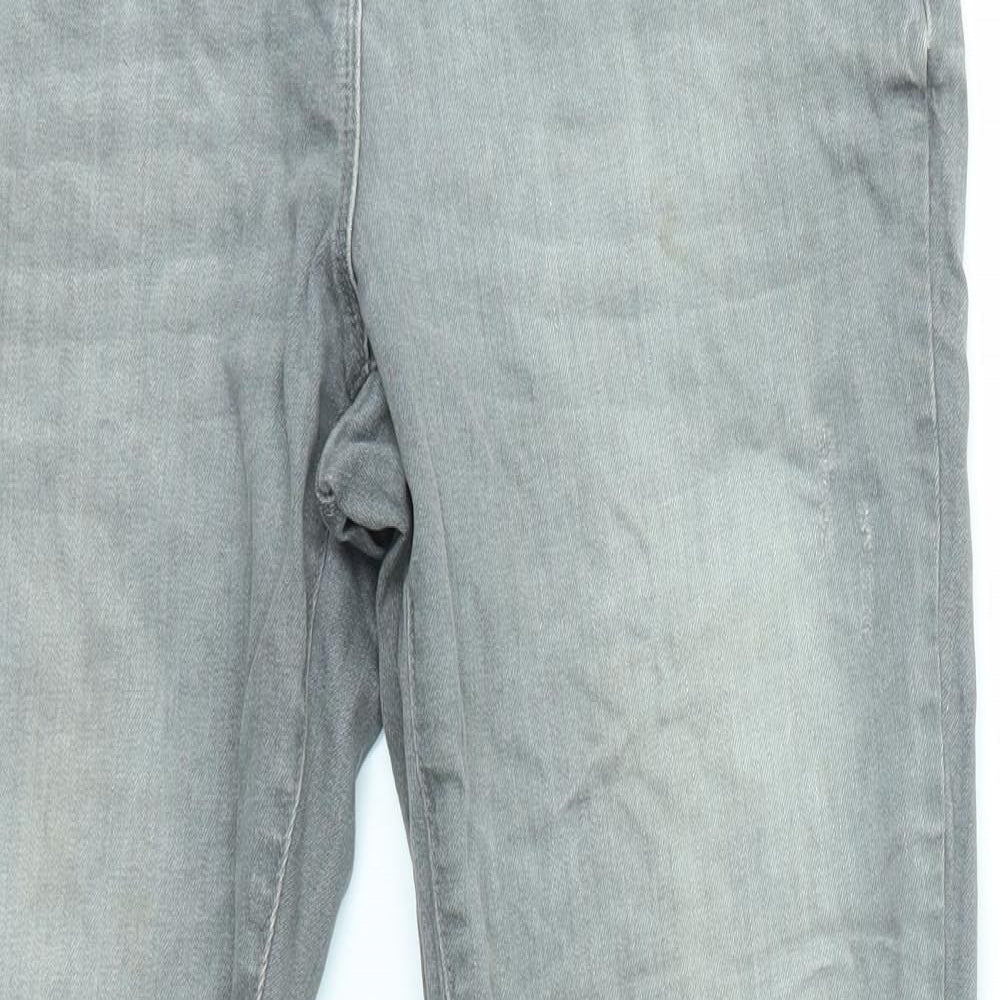 TU Womens Grey   Skinny Jeans Size 14 L26 in - SHORT