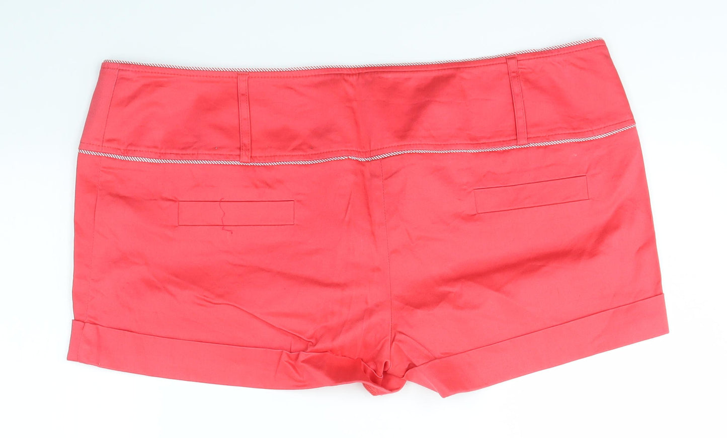 New Look Womens Pink   Chino Shorts Size 18