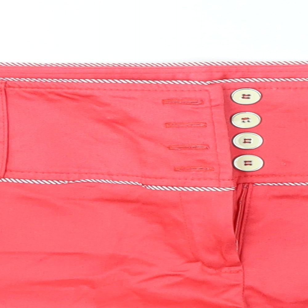 New Look Womens Pink   Chino Shorts Size 18