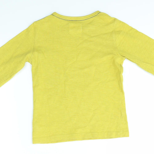 Mothercare Boys Yellow   Basic T-Shirt Size 5-6 Years