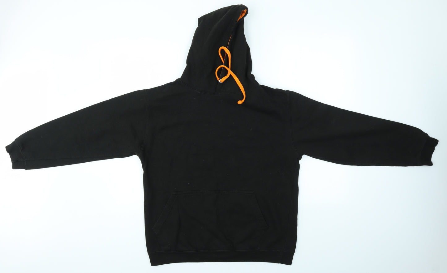Awdis Mens Black   Pullover Hoodie Size M