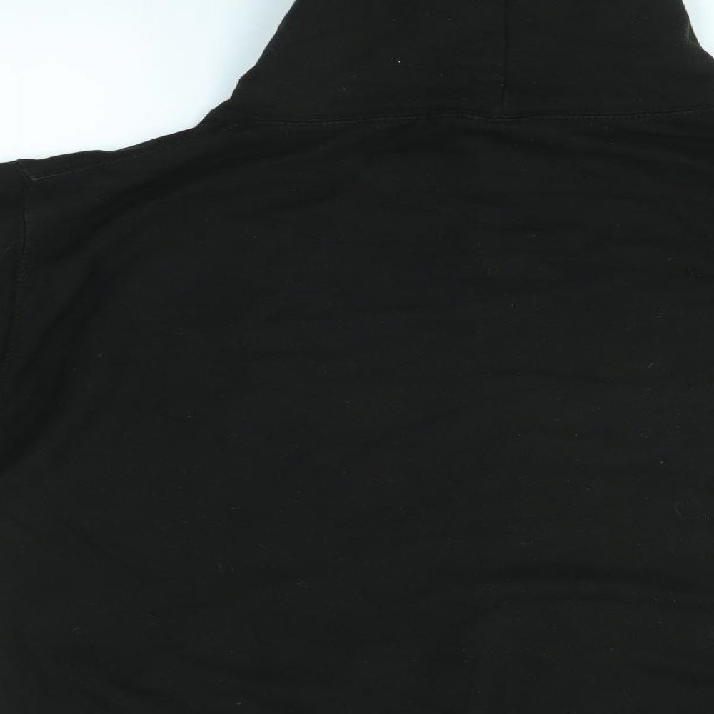Awdis Mens Black   Pullover Hoodie Size M