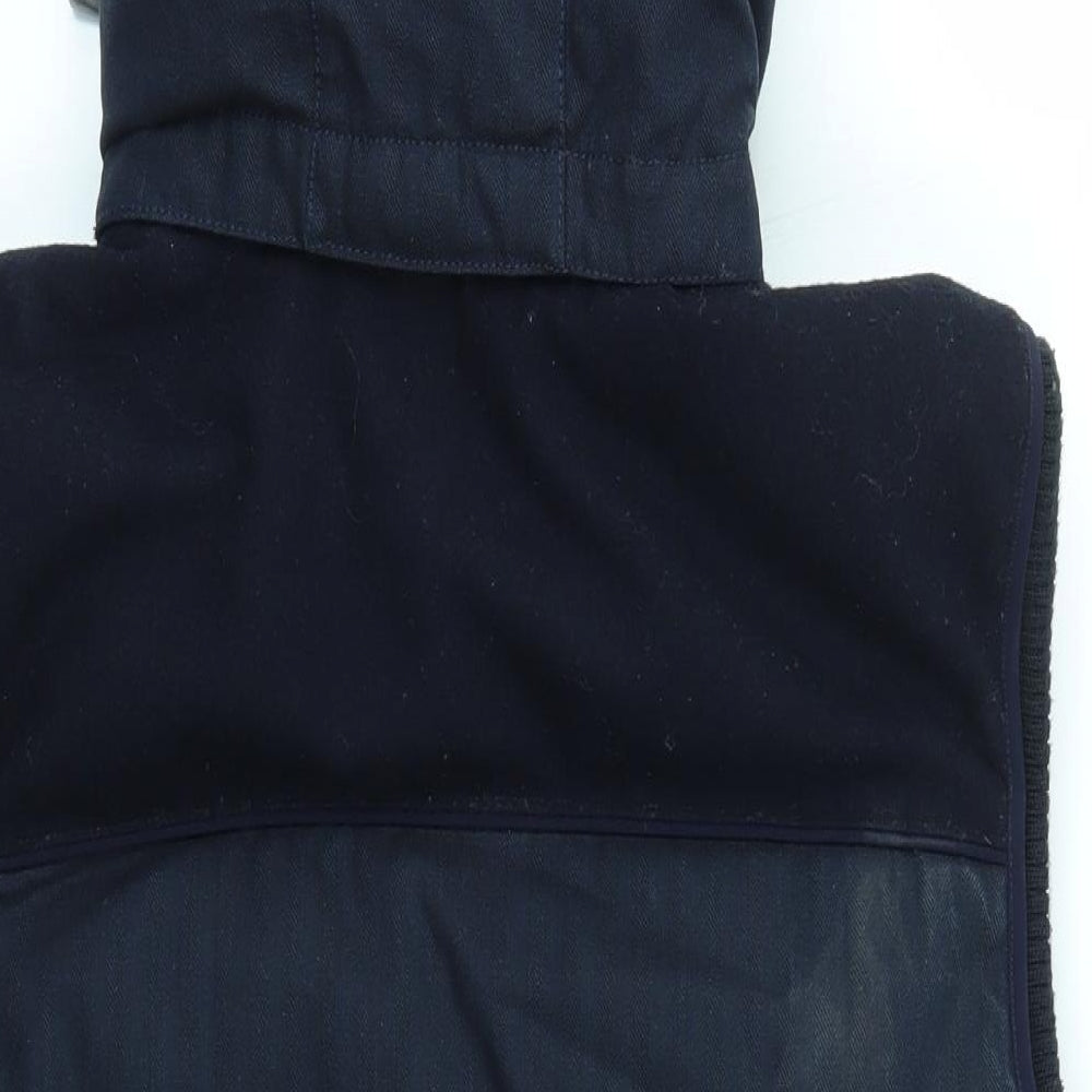 Hilfiger Denim Mens Blue   Gilet Coat Size S