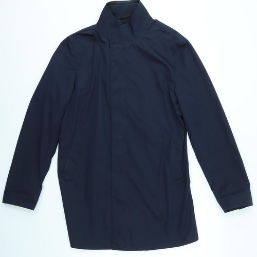 Autograph Womens Blue   Overcoat Coat Size S