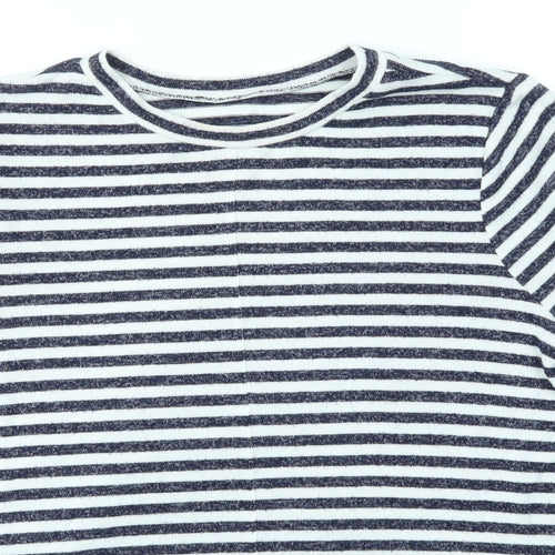 M&S Womens Multicoloured Striped  Pullover Jumper Size 12