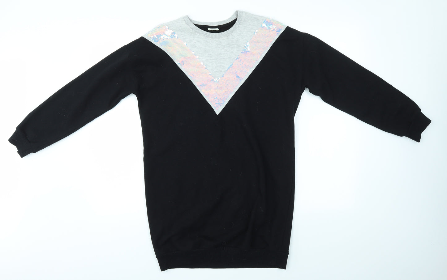F&F Girls Multicoloured   Pullover Jumper Size 12-13 Years