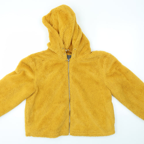 Primark Womens Orange   Overcoat Coat Size M