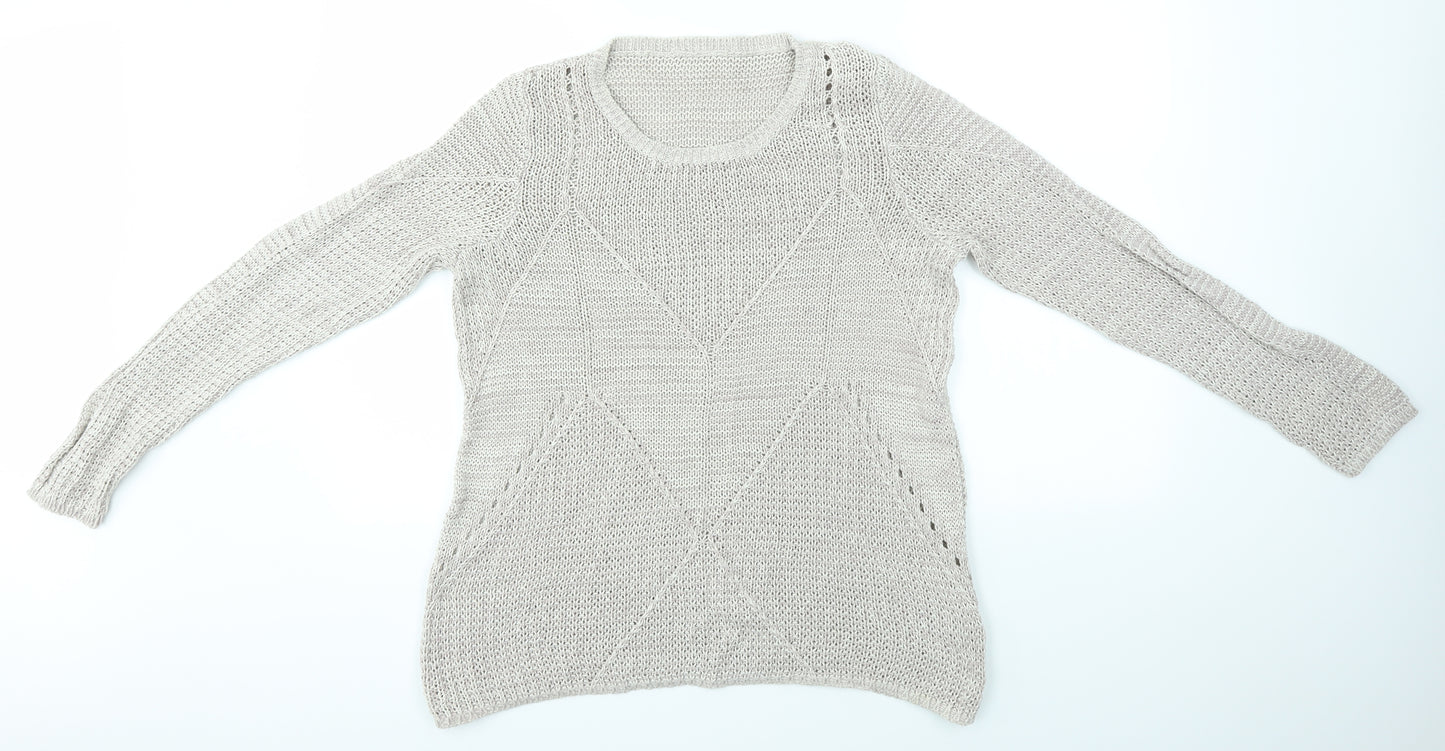 Autograph Womens Grey   Pullover Jumper Size 16