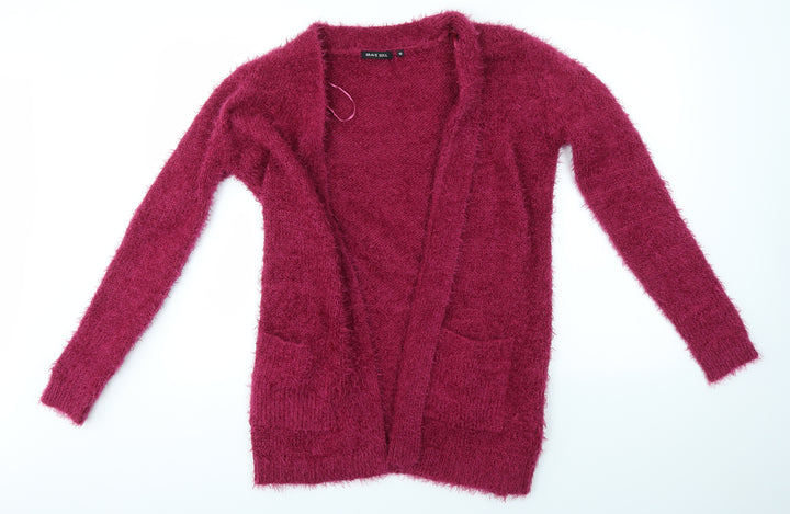 Brave Soul Womens Pink Cardigan Jumper Size 10