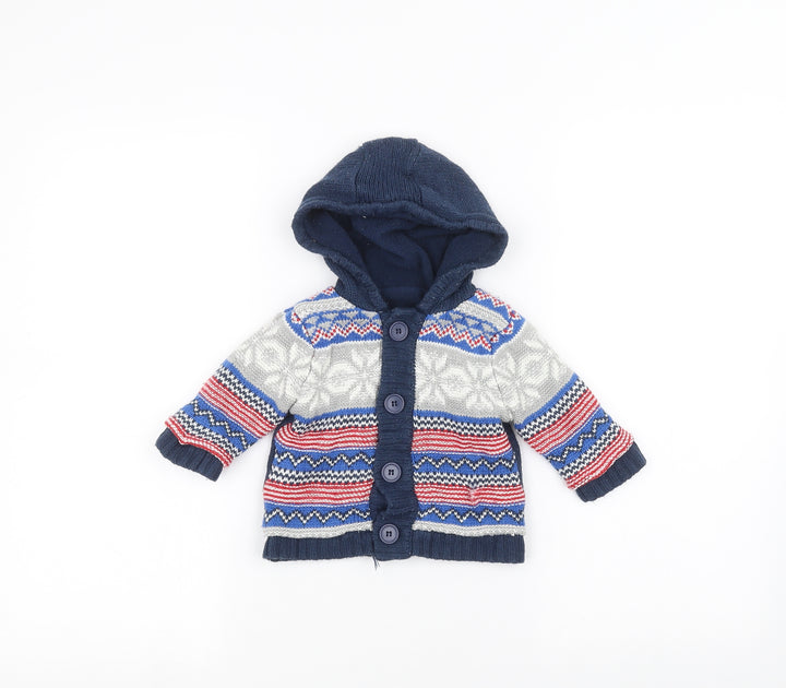 George Baby Blue   Jacket  Size 3-6 Months