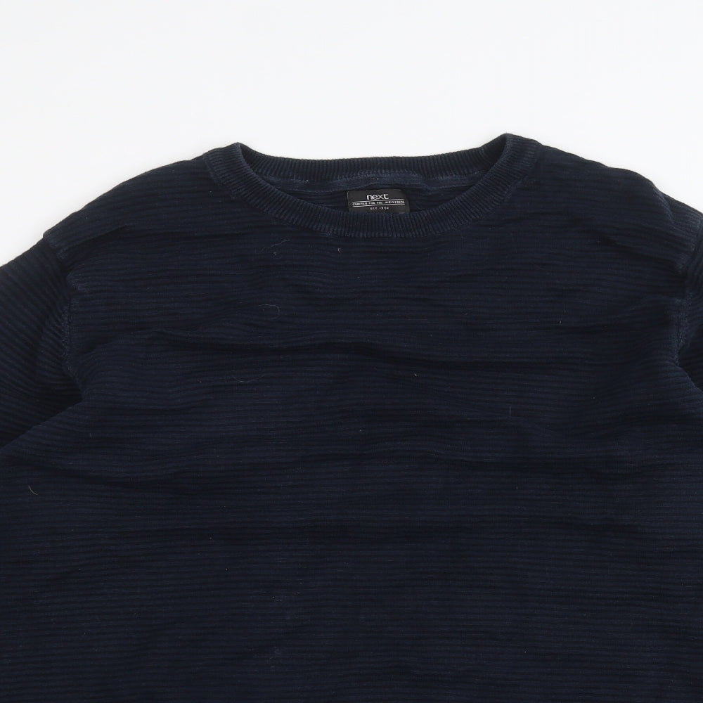 NEXT Mens Blue   Pullover Jumper Size L