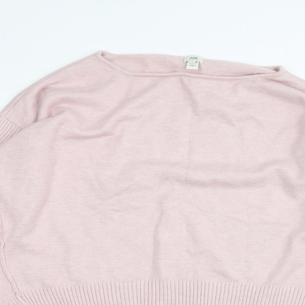 River Island Womens Pink   Pullover Jumper Size L