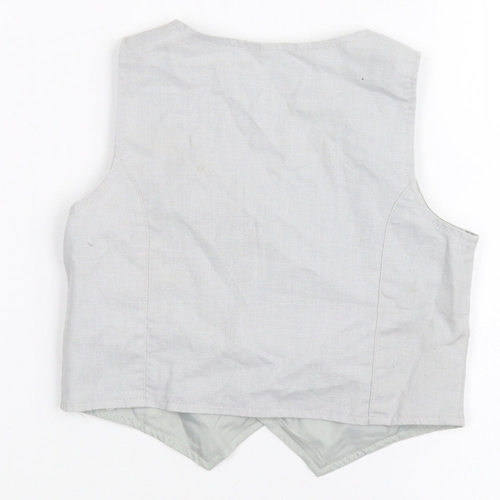Ladybird Boys Grey   Jacket Waistcoat Size 2-3 Years