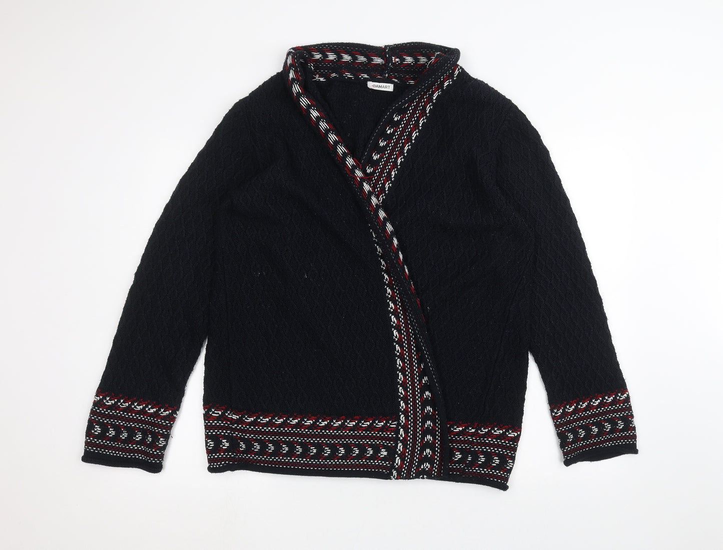Damart Womens Blue   Cardigan Jumper Size 18