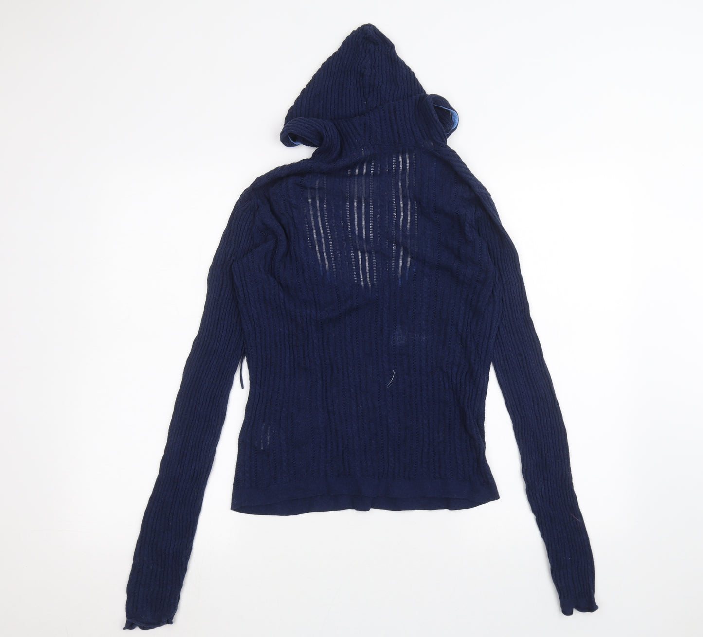 White Stuff Womens Blue   Pullover Hoodie Size 12