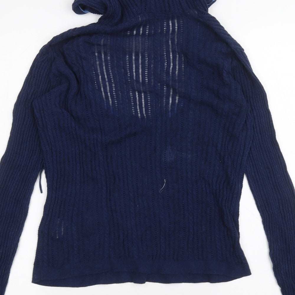 White Stuff Womens Blue   Pullover Hoodie Size 12