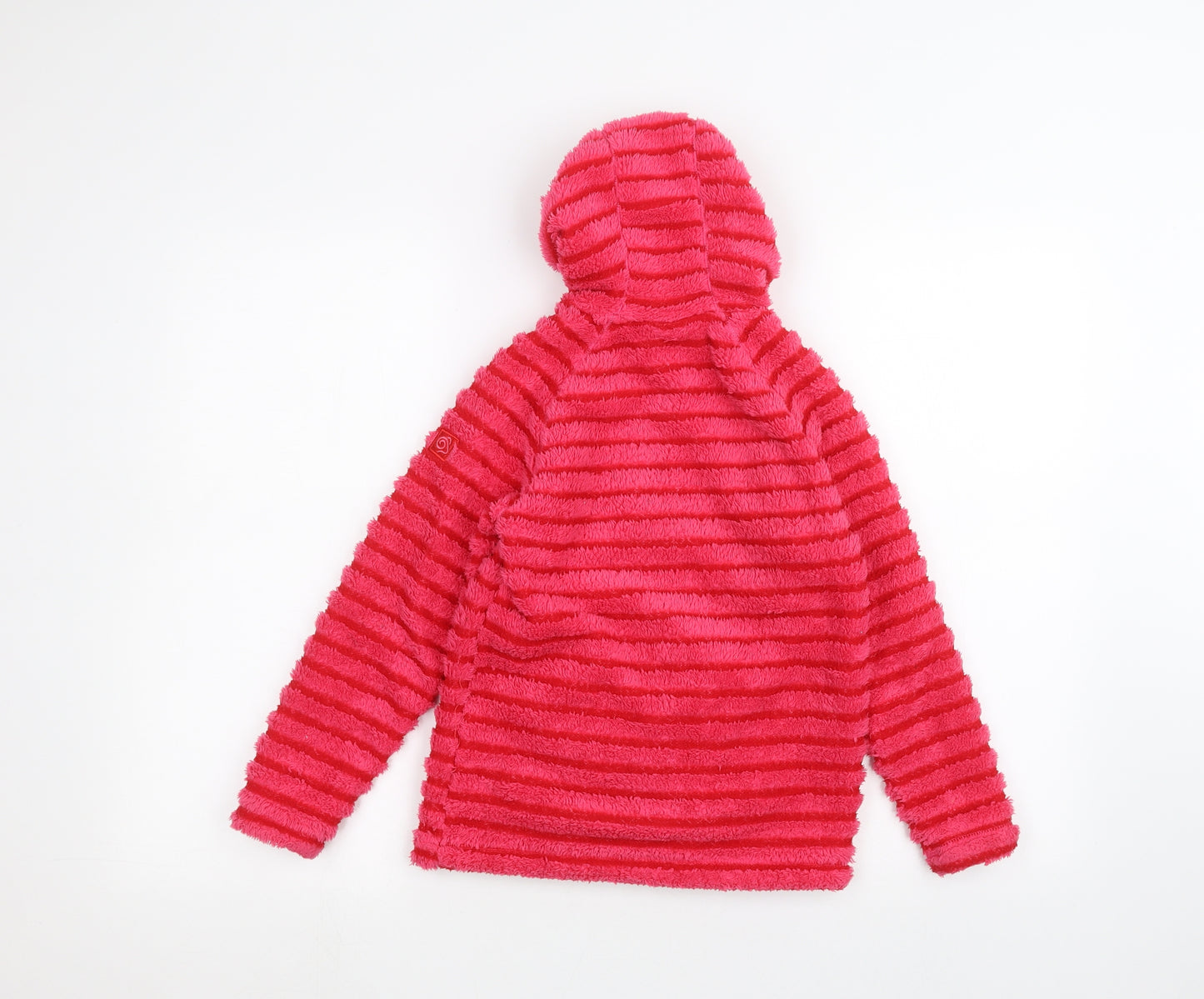 Craghoppers Girls Pink Striped  Jacket  Size 7-8 Years