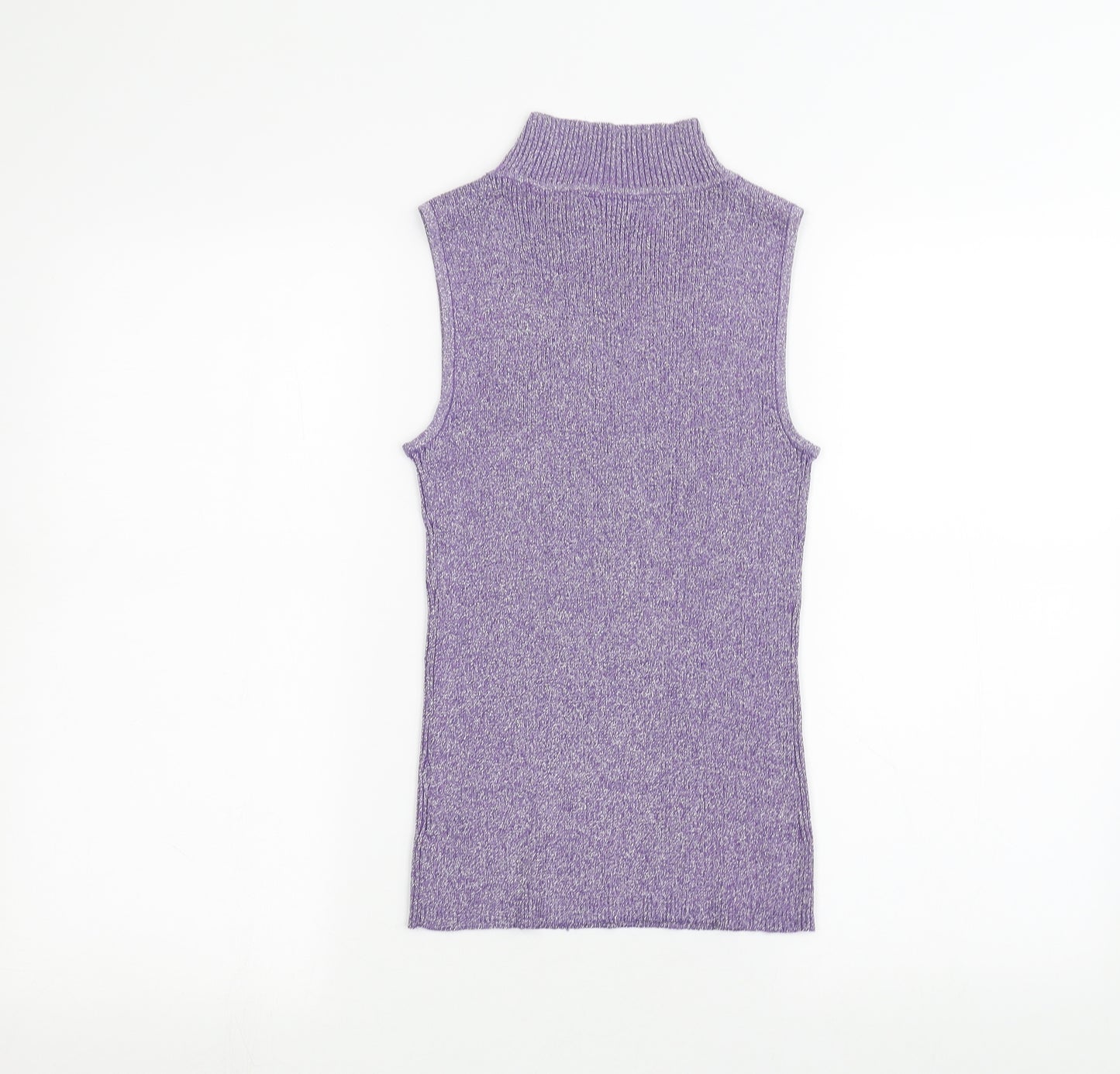 Pure Originals Womens Purple   Basic T-Shirt Size 10