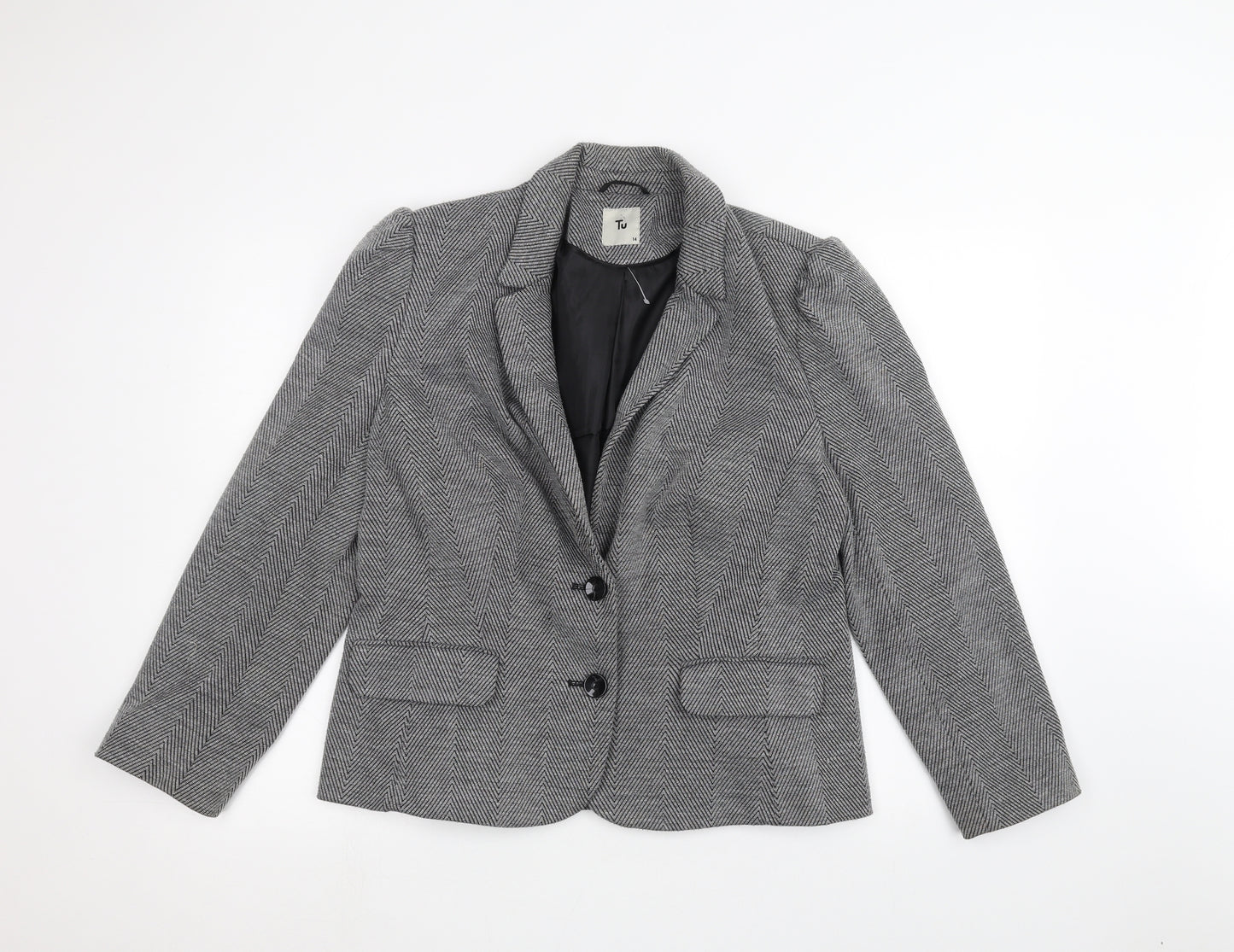 TU Womens Grey   Jacket  Size 14