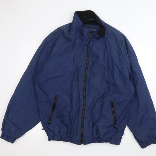 Casual Club Mens Blue   Pea Coat Coat Size XL