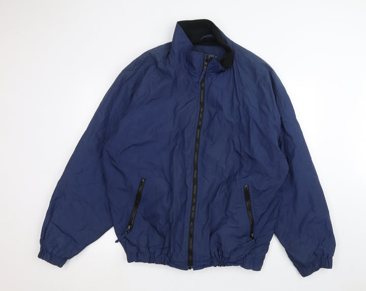 Casual Club Mens Blue Pea Coat Coat Size XL