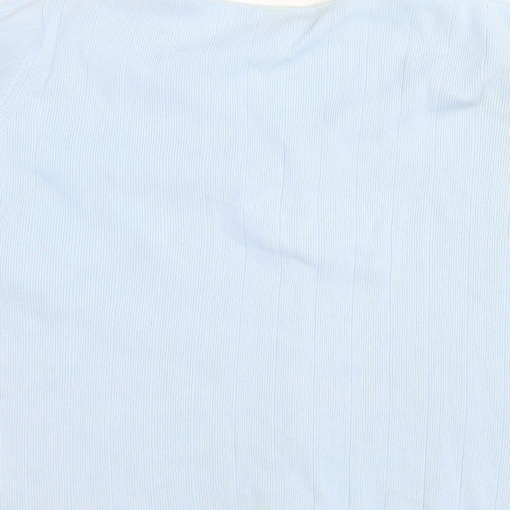 essence Womens Blue   Cardigan Jumper Size 18