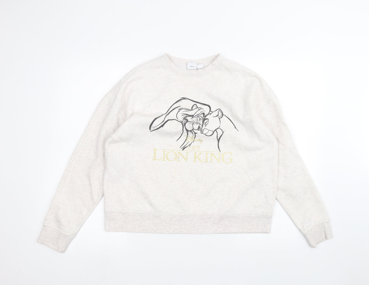 Primark Womens White   Pullover Jumper Size S