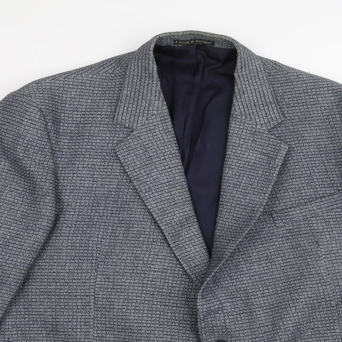 Executive Collection Mens Blue   Jacket Suit Jacket Size 42
