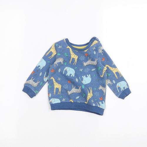 Matalan Baby Blue   Pullover Jumper Size 3-6 Months