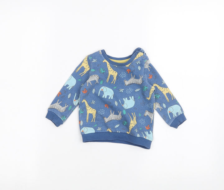 Matalan Baby Blue   Pullover Jumper Size 3-6 Months