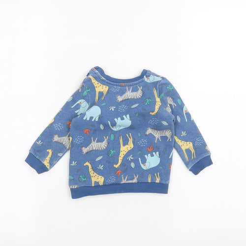 Matalan Baby Blue   Pullover Jumper Size 3-6 Months