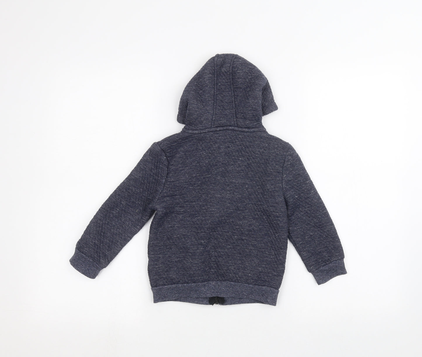 Primark Boys Blue   Full Zip Hoodie Size 4-5 Years