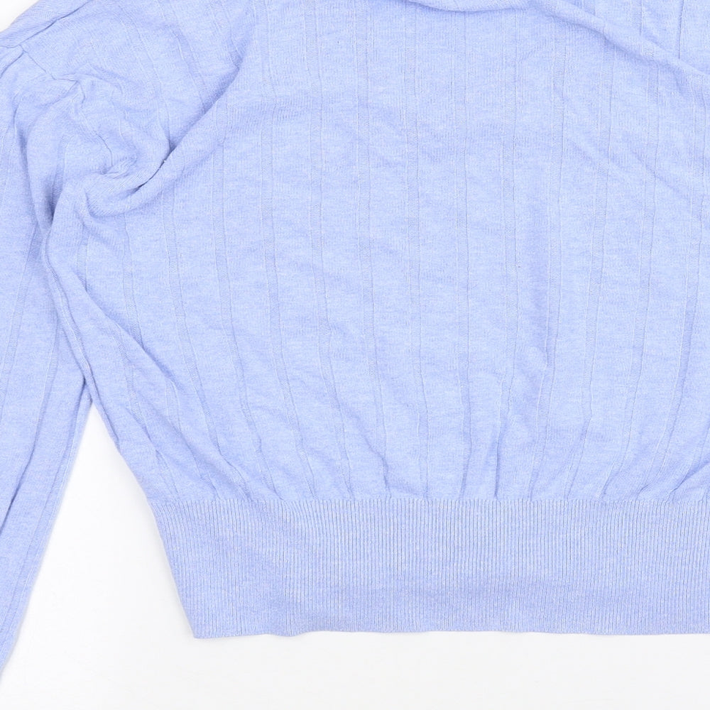 Marks and Spencer Womens Blue   Basic T-Shirt Size S
