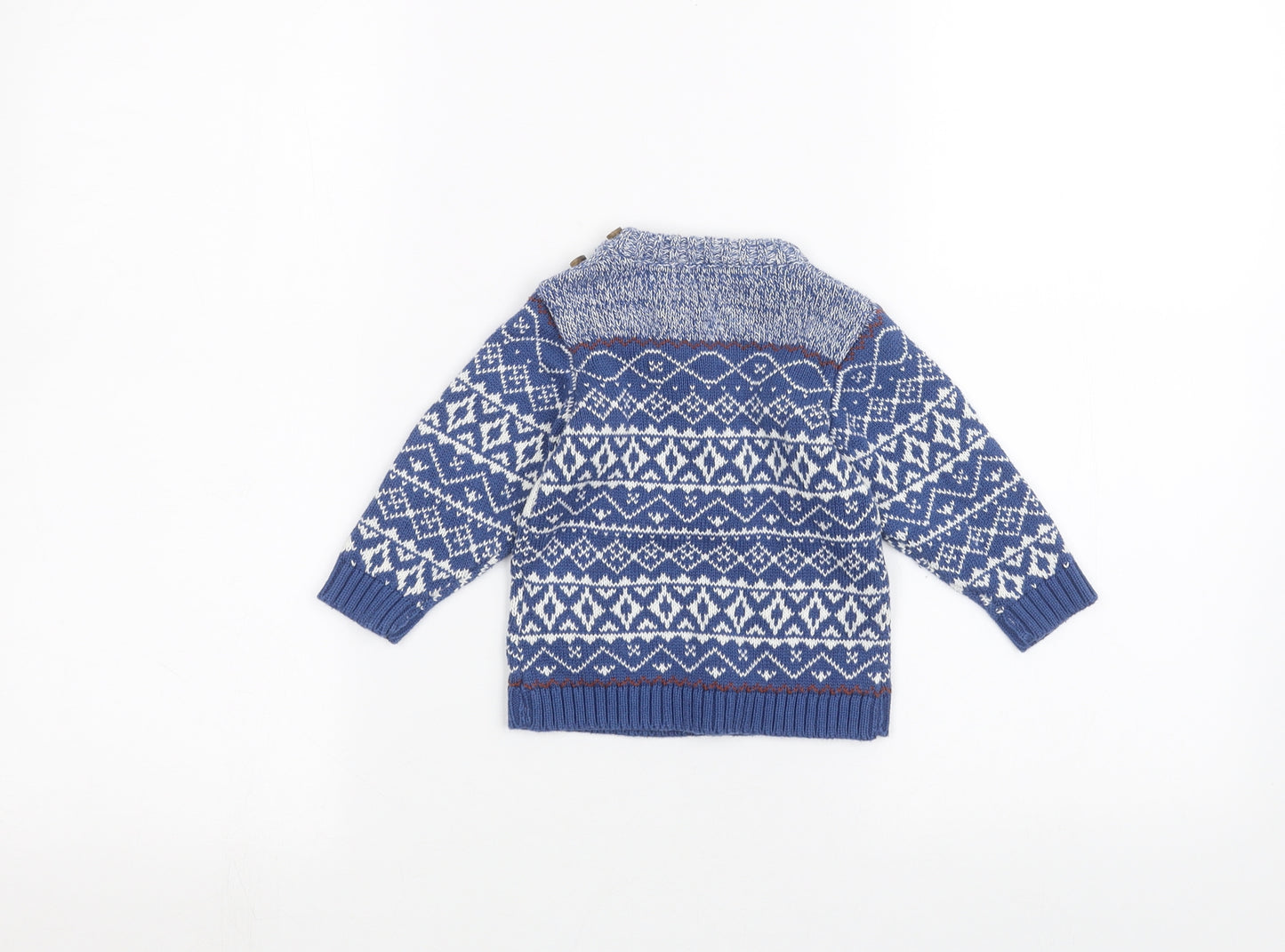 Cadet Baby Blue   Pullover Jumper Size 6-9 Months  - Christmas