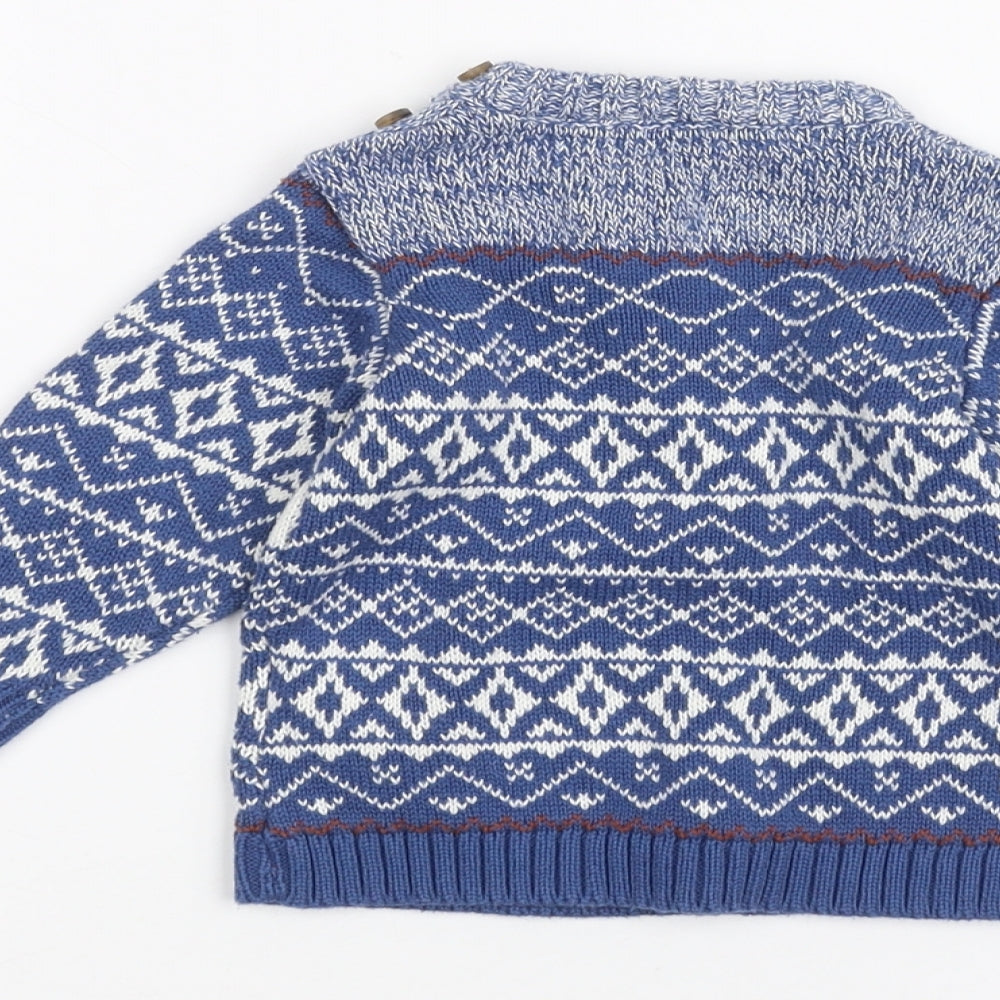 Cadet Baby Blue   Pullover Jumper Size 6-9 Months  - Christmas