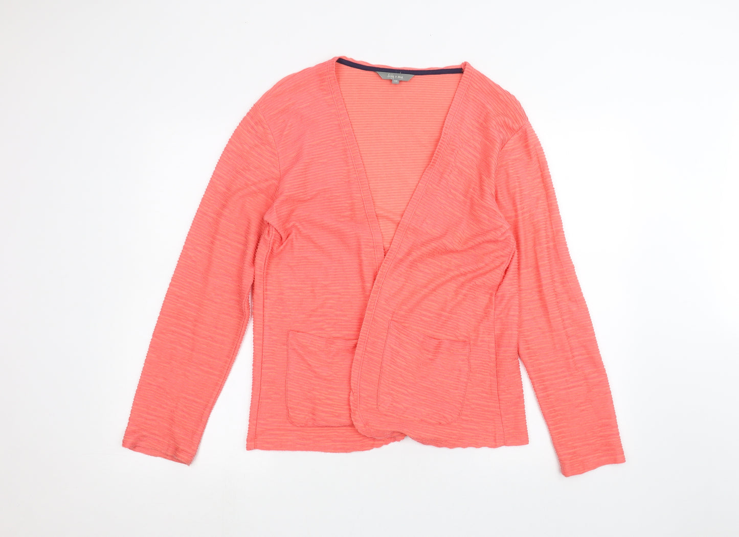 lily & dan Womens Pink   Cardigan Jumper Size 12