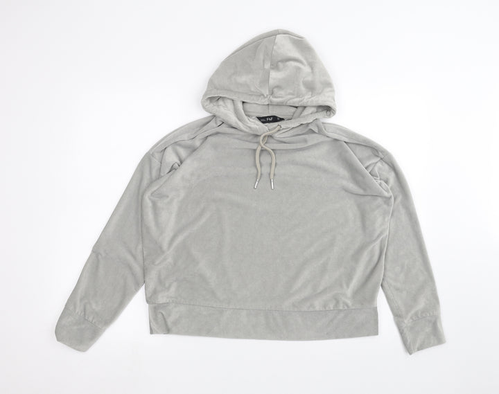 F&F Womens Grey Pullover Hoodie Size 12