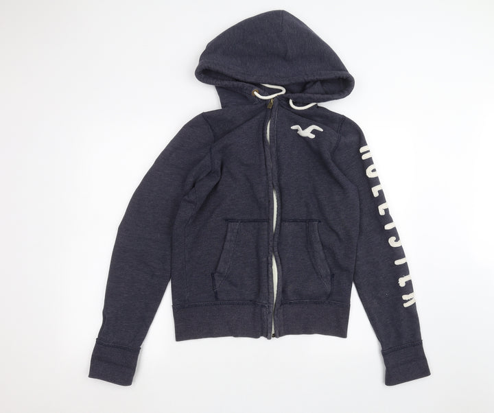 Hollister Mens Blue   Full Zip Hoodie Size S