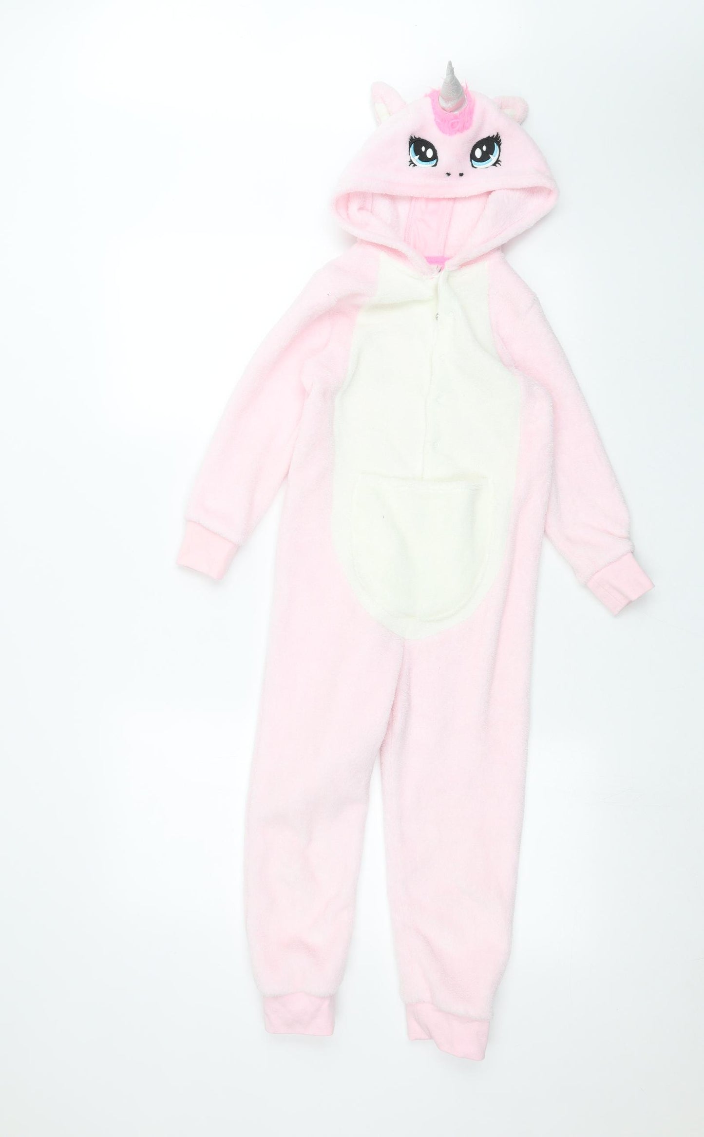 H&M Girls Pink Solid  Cami One Piece Size 5-6 Years